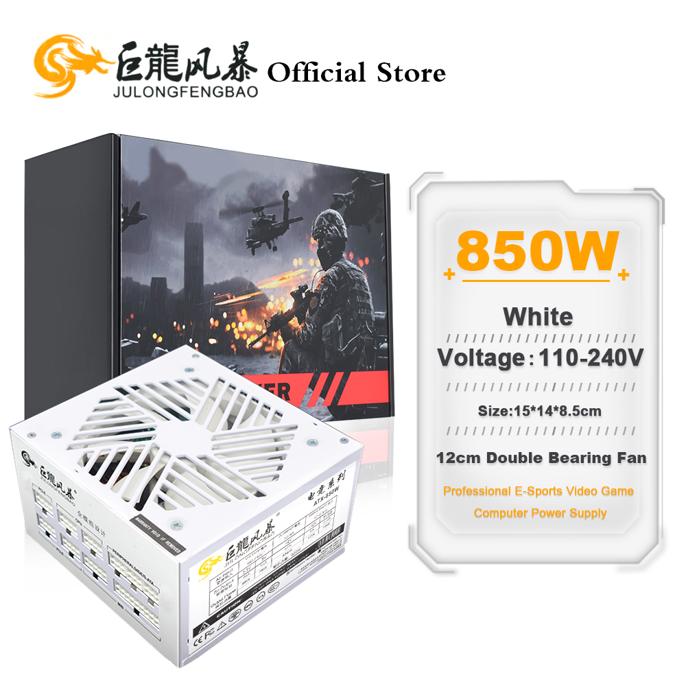 Fuente de alimentación con int - 1000W White Modular Power Supply reseña y precio